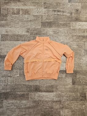 Figs On Shift Bomber Jacket In Shaka Orange - Small